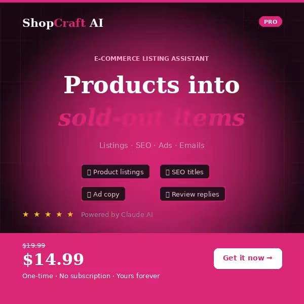 ShopCraft AI