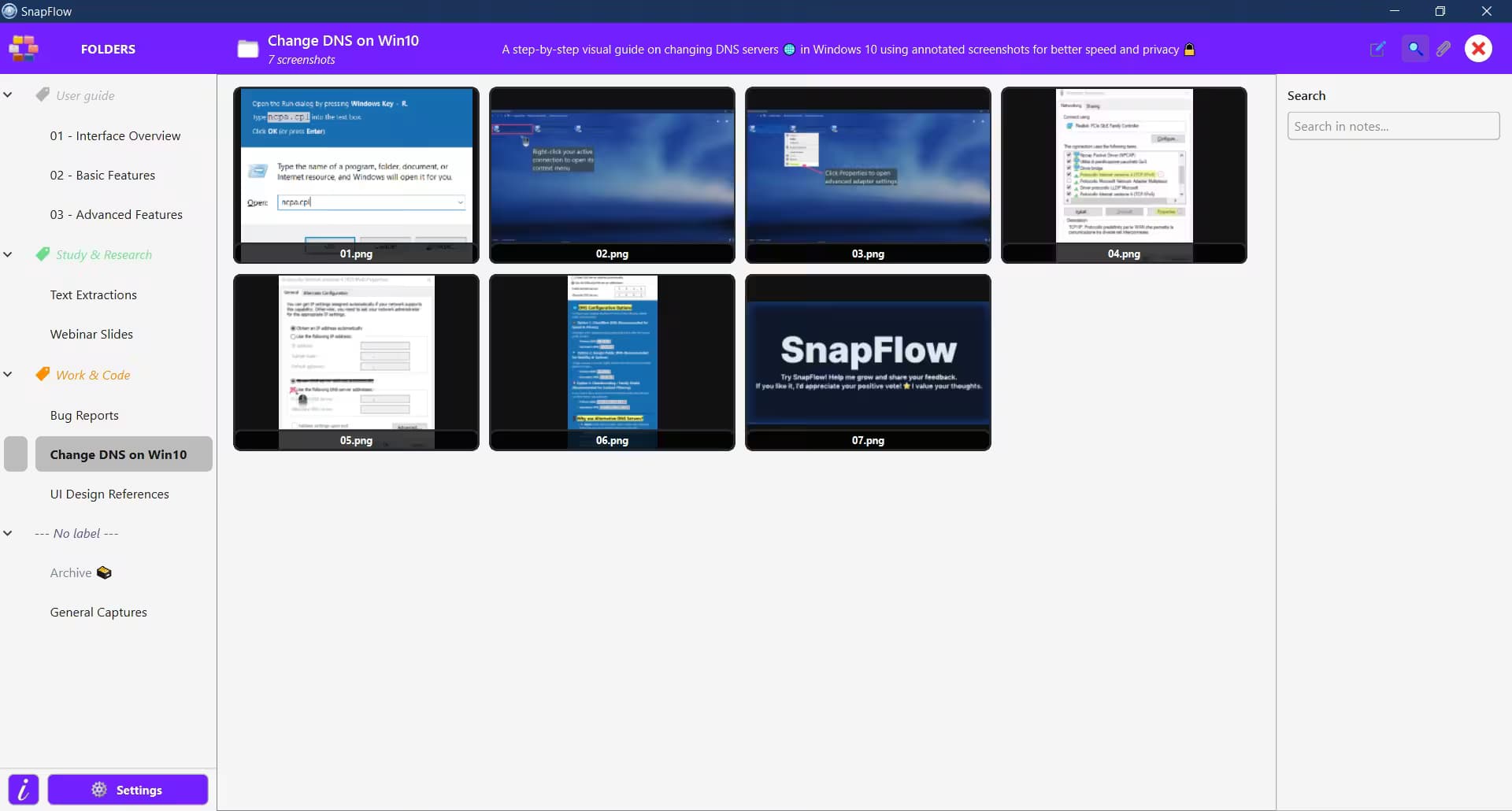 SnapFlow