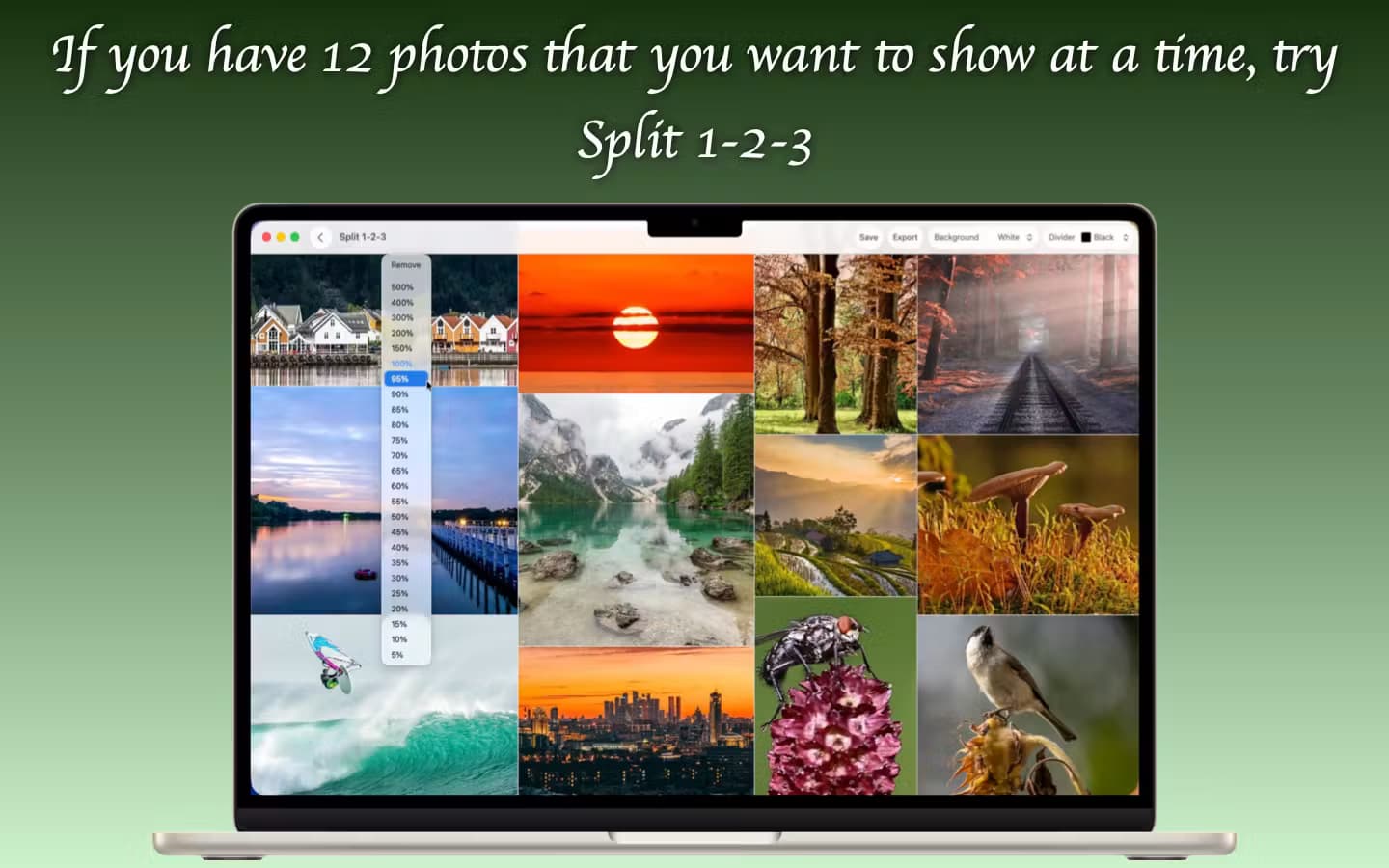 Split 1-2-3
