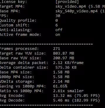 VDelta Codec SDK
