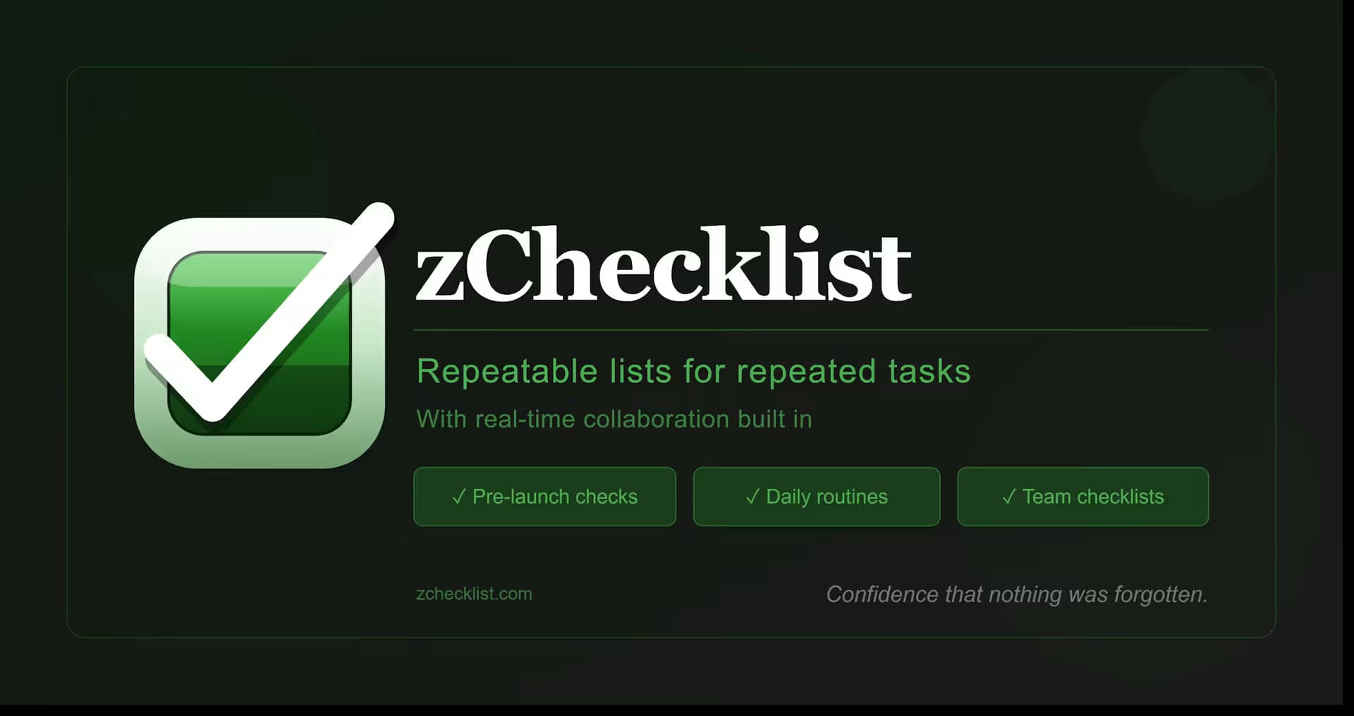 zChecklist